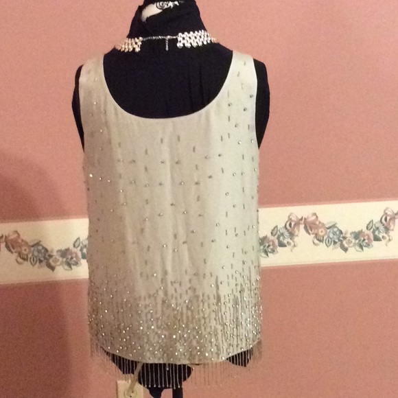 Ann Taylor Beaded Shell - Picture 3 of 3